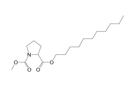 D-Proline, N-methoxycarbonyl-, undecyl ester