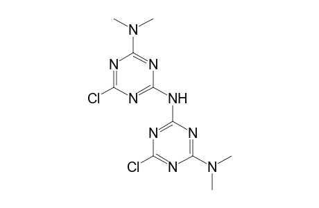 2,2'-iminobis[4-chloro-6-dimethylamino-s-triazine]