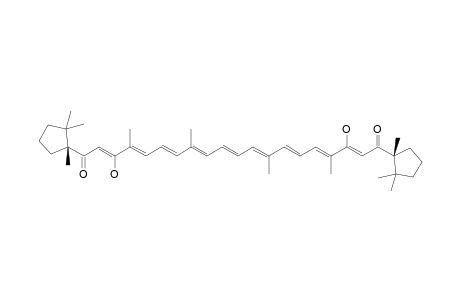 .Kappa.,.kappa.-carotene-6,6'-dione, 8,8'-dihydroxy-, (5R,5'R)-