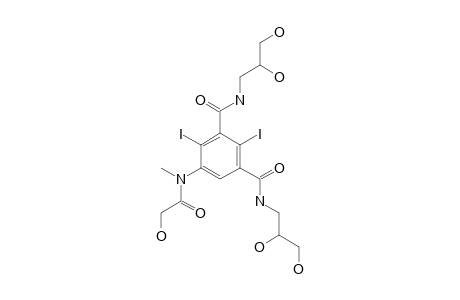 N,N'-BIS-(2,3-DIHYDROXYPROPYL)-5-[(HYDROXYACETYL)-METHYLAMINO]-2,4-DIIODO-1,3-BENZENEDICARBOXAMIDE