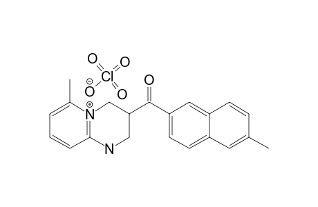 1,2,3,4-TETRAHYDRO-6-METHYL-3-[2-(6-METHYLNAPHTHOYL)]-2H-PYRIDO-[1,2-A]-PYRIMIDINE-HYDROPERCHLORATE