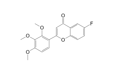 6-FLUORO-2ï,3ï,4ï-TRIMETHOXYFLAVONE