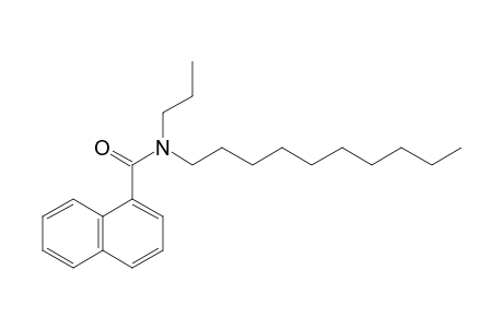 1-Naphthamide, N-propyl-N-decyl-