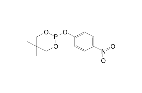1,3,2-Dioxaphosphorinane, 2-(4-nitrophenoxy)-5,5-dimethyl-