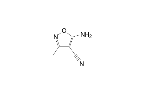 5-Amino-3-methyl-4-isoxazolecarbonitrile