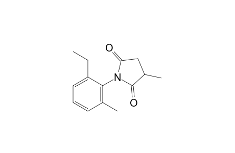 N-(6-ethyl-o-tolyl)-2-methylsuccinimide