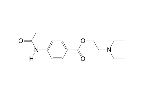 2-(diethylamino)ethyl 4-(acetylamino)benzoate