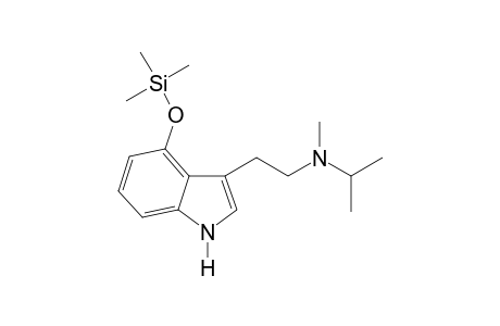 N-Methyl-N-iso-propyl-4-hydroxytryptamine TMS