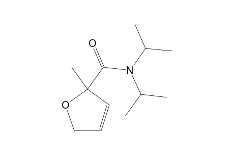 N,N-DIISOPROPYL-2-METHYL-2,5-DIHYDRO-2-FURAMIDE