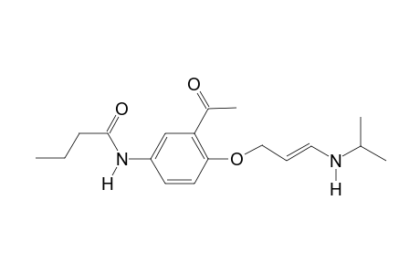 Acebutolol-A (-H2O)