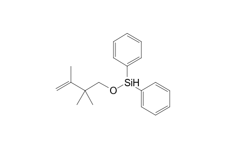 Diphenyl(2,2,3-trimethylbut-3-en-1-yloxy)silane