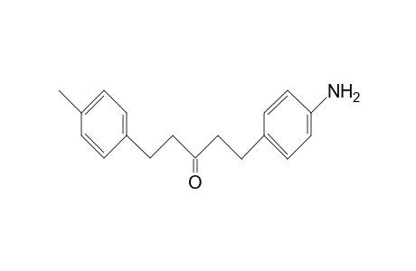 3-Pentanone, 1-(4-aminophenyl)-5-(4-methylphenyl)-