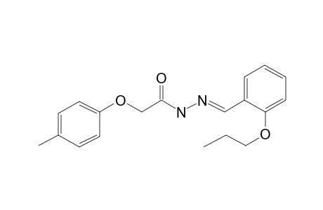 p-Tolyloxy-acetic acid (2-propoxy-benzylidene)-hydrazide