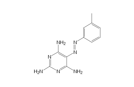 5-(m-tolylazo)-2,4,6-triaminopyrimidine