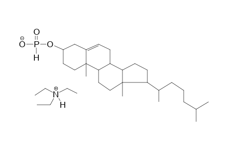 Cholesterylphosphite, triethylammonium salt