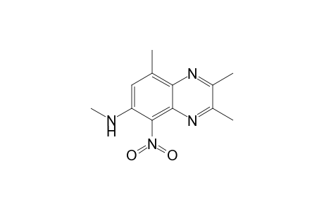 6-Methylamino-2,3,8-trimethyl-5-nitroquinoxaline