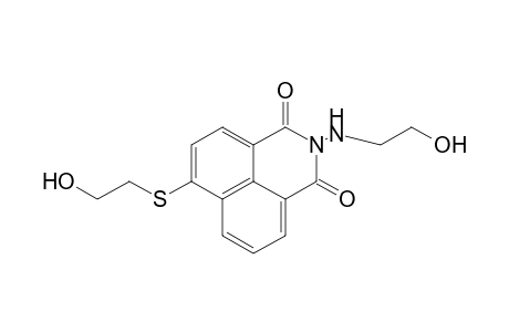 N-[(2-hydroxyethyl)amino]-4-[(2-hydroxyethyl)thio]naphthalimide