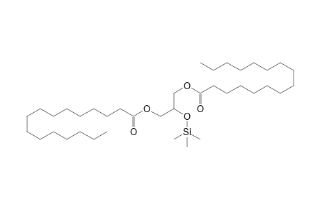 Hexadecanoic acid, 2-[(trimethylsilyl)oxy]-1,3-propanediyl ester