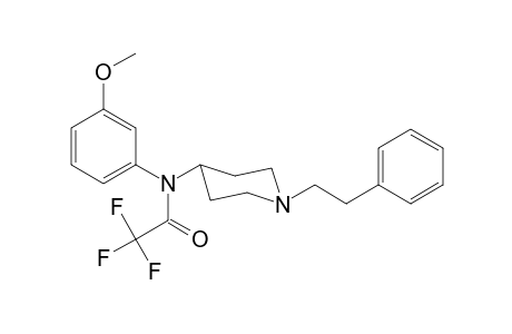 N-(3-Methoxyphenyl)-1-(2-phenylethyl)piperidin-4-amine TFA II