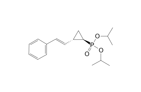 DIISOPROPYL-(1R,2S)-2-[(E)-2-PHENYLVINYL]-CYCLOPROPYLPHOSPHONATE;TRANS-ISOMER