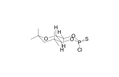 8,8,10,10-TETRAMETHYL-3A-CHLORO-3E-THIONO-2,4,7-TRIOXA-3-PHOSPHABICYCLO[4.4.0]DECANE