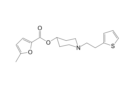 1-[2-(Thiophen-2-yl)ethyl]piperidin-4-yl-5-methylfuran-2-carboxylate