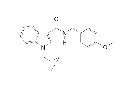 1-Cyclopropylmethyl-N-(4-methoxybenzyl)-1H-indole-3-carboxamide