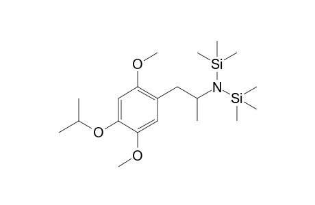 2,5-Dimethoxy-4-isopropoxyamphetamine 2TMS