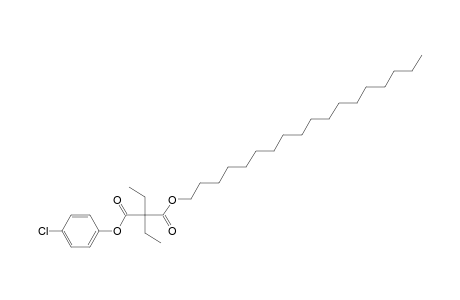 Diethylmalonic acid, 4-chlorophenyl octadecyl ester