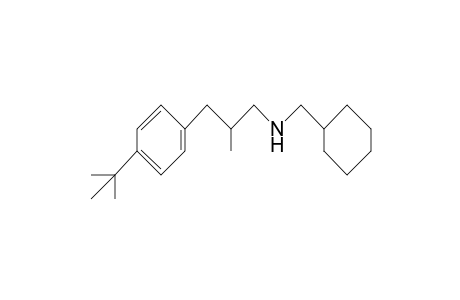 Benzenepropanamine, N-(cyclohexylmethyl)-4-(1,1-dimethylethyl)-beta-methyl-