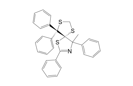 9-METHYL-4,4,7,9-TETRAPHENYL-1,3,6-TRITHIA-8-AZASPIRO-[4.4]-NON-7-ENE;ISOMER-1