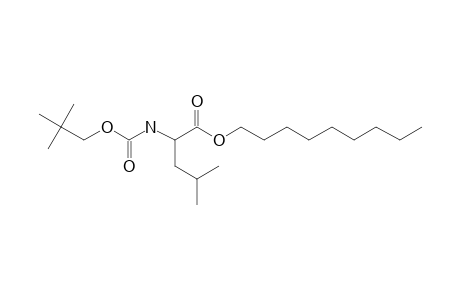 L-Leucine, N-neopentyloxycarbonyl-, nonyl ester