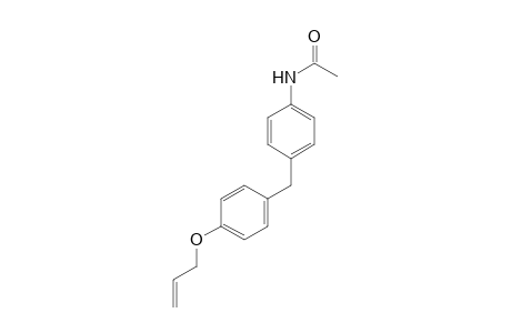 4-Acetamido-4'-allyloxy-diphenylmethan