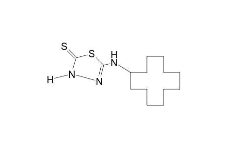 2-(cyclododecylamino)-delta^2-1,3,4-thiadiazoline-5-thione