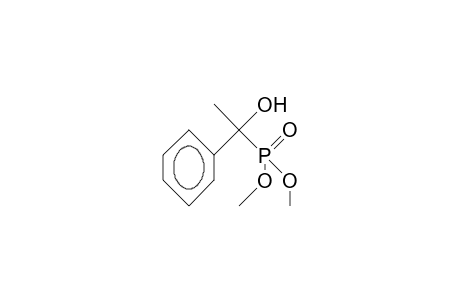 A-Hydroxy-A-methyl-benzylphosphonic acid, dimethyl ester