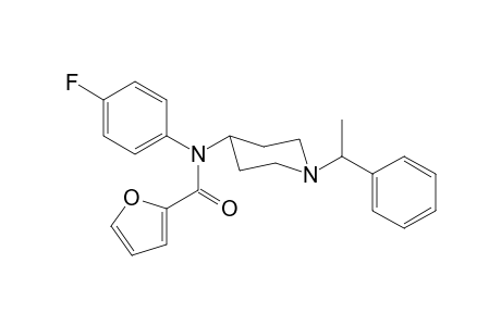 N-4-Fluorophenyl-N-[1-(1-phenylethyl)piperidin-4-yl]furan-2-carboxamide