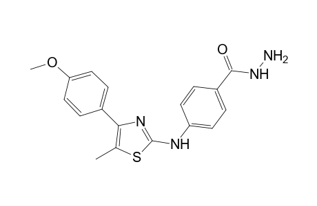 Benzhydrazide, 4-[4-(4-methoxyphenyl)-5-methylthiazol-2-ylamino]-