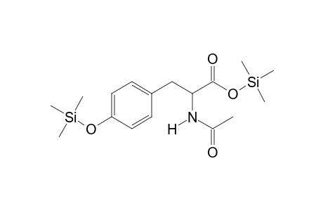 Trimethylsilyl 2-(acetylamino)-3-(4-[(trimethylsilyl)oxy]phenyl)propanoate