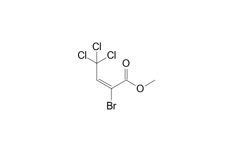 (E)-2-bromo-4,4,4-trichloro-but-2-enoic acid methyl ester