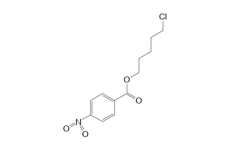 p-nitrobenzoic acid, 5-chloropentyl ester