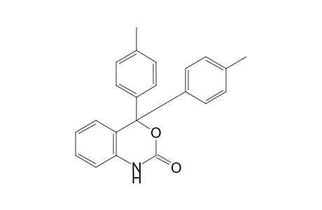 1,4-dihydro-4,4-di-p-tolyl-2H-3,1-benzoxazin-2-one