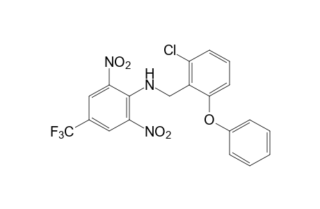 2-chloro-N-(2,6-dinitro-alpha,alpha,alpha-trifluoro-p-tolyl)-6-phenoxybenzylamine