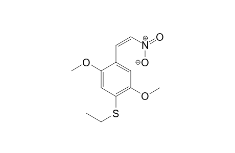 1-(4-Ethylthio-2,5-dimethoxyphenyl)-2-nitroethene