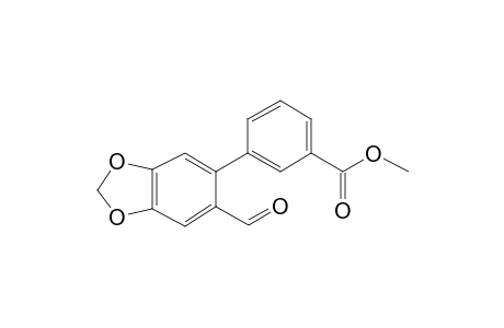 Methyl 3-(1-formyl-3,4-methylenedioxy)benzoate