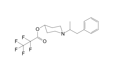 1-(1-Phenylpropan-2-yl)piperidin-4-yl pentafluoro propanoate
