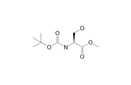 N-(tert-Butoxycarbonylamino)-L-serine methyl ester