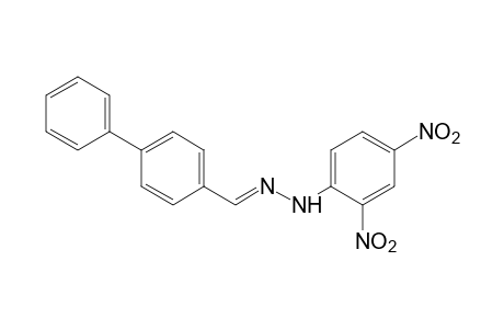4-biphenyl carboxaldehyde, 2,4-dinitrophenylhydrazone