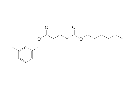 Glutaric acid, hexyl 3-iodobenzyl ester