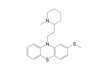 10H-Phenothiazine, 10-(2-(1-methyl-2-piperidinyl)ethyl)-2-(methylthio)-