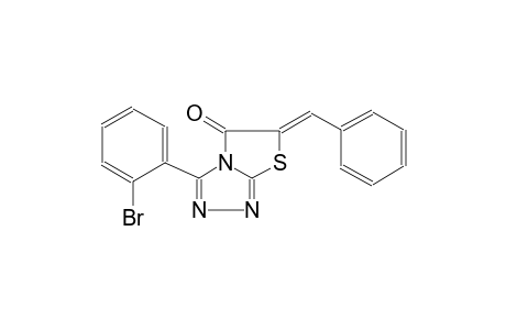 (6Z)-6-benzylidene-3-(2-bromophenyl)[1,3]thiazolo[2,3-c][1,2,4]triazol-5(6H)-one